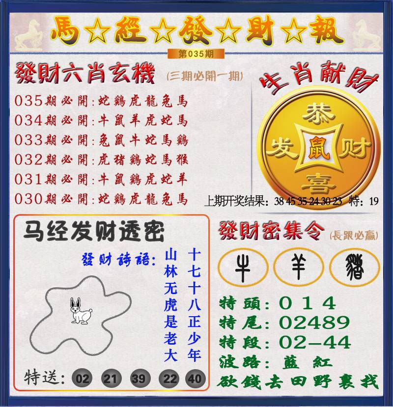 035期发财报[图]