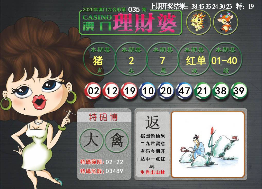 035期澳门理财婆[图]