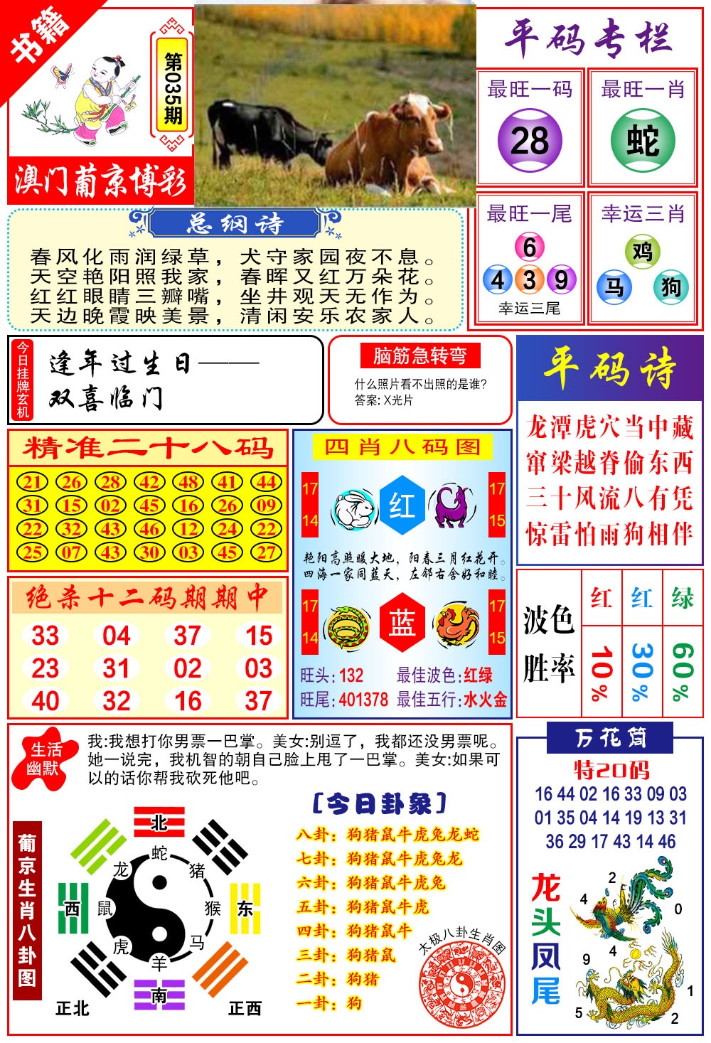 035期澳门万花筒[图]