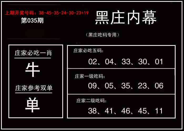 035期黑庄内幕[图]