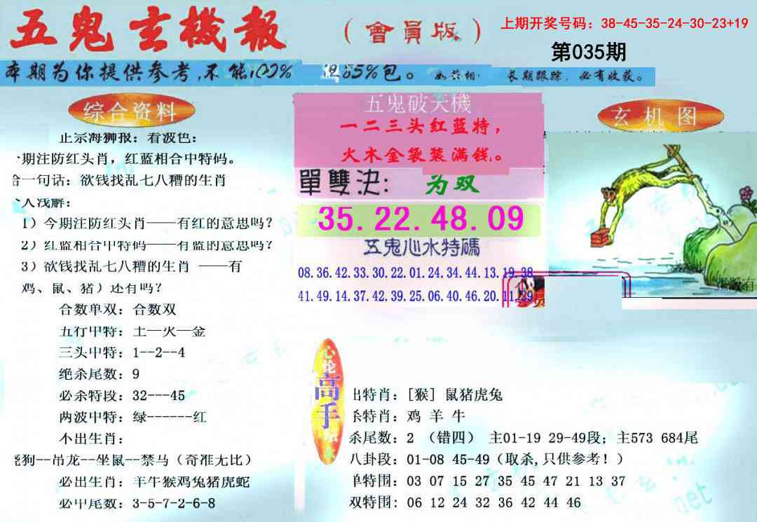 035期新五鬼玄机[图]