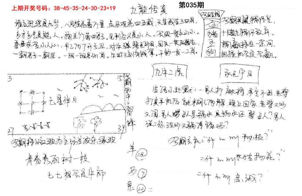 035期手写九龙内幕[图]