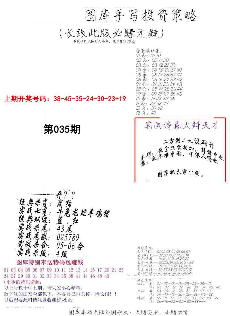 035期手写投资策略[图]