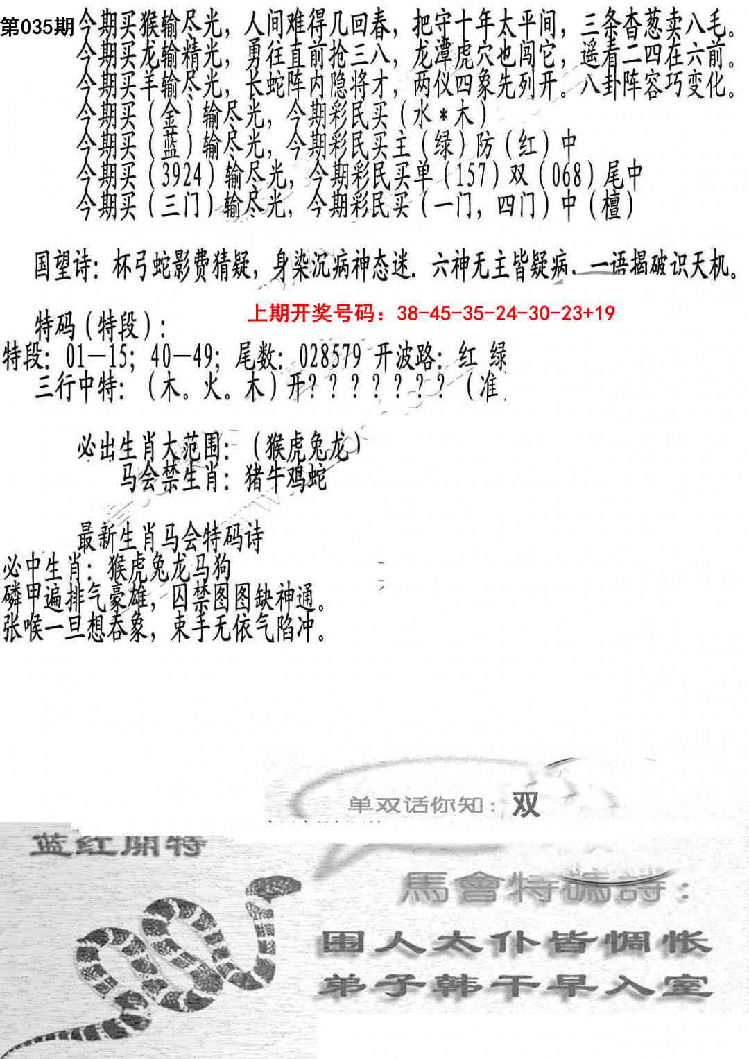 035期蛇报B[图]