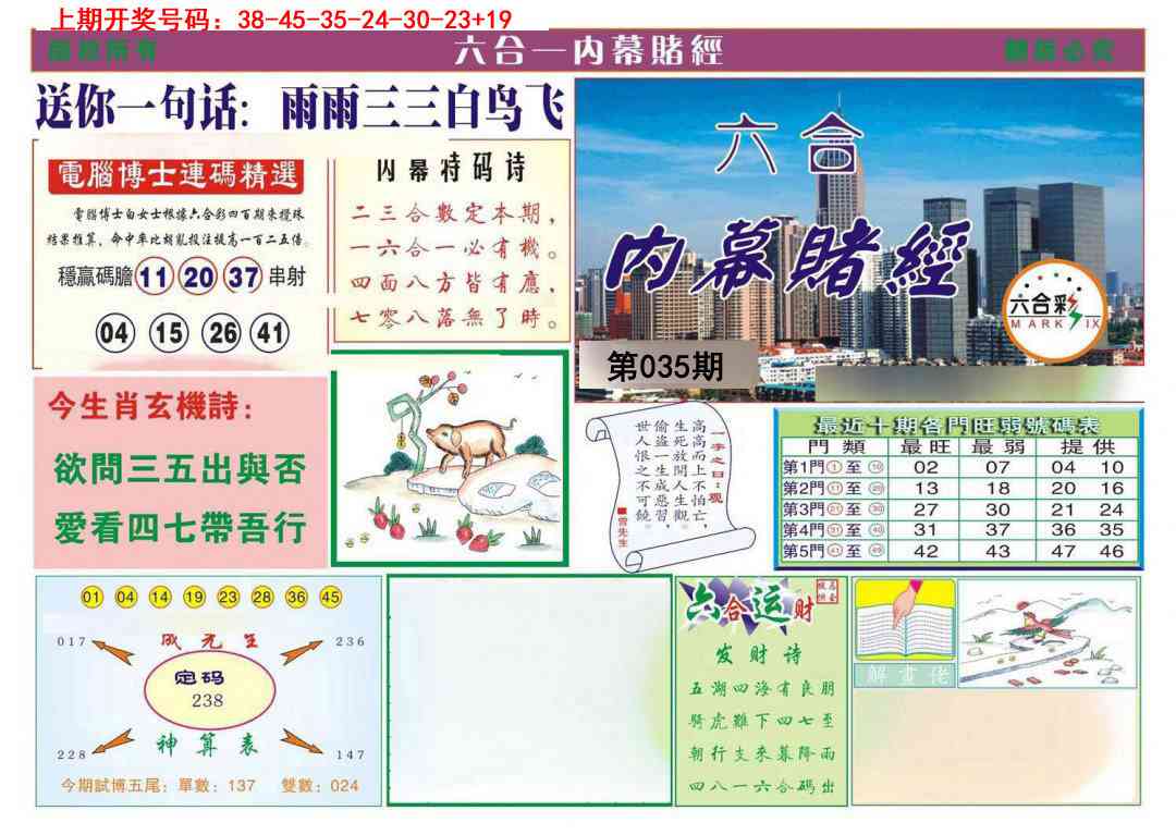 035期内幕赌经[图]