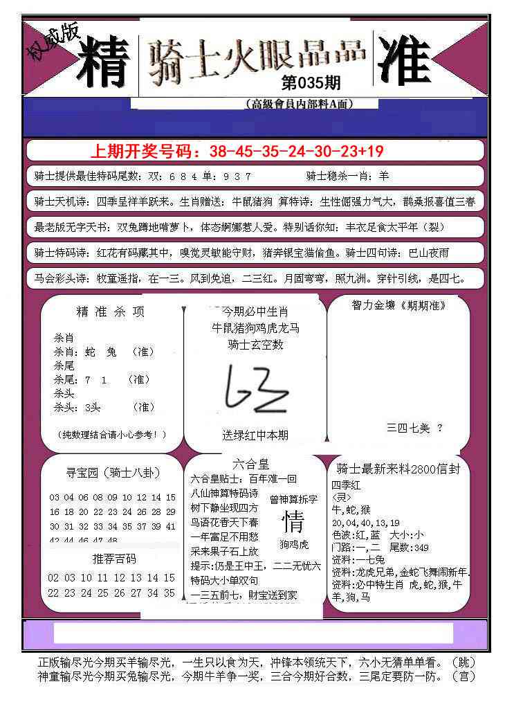 035期骑士火眼晶晶B[图]