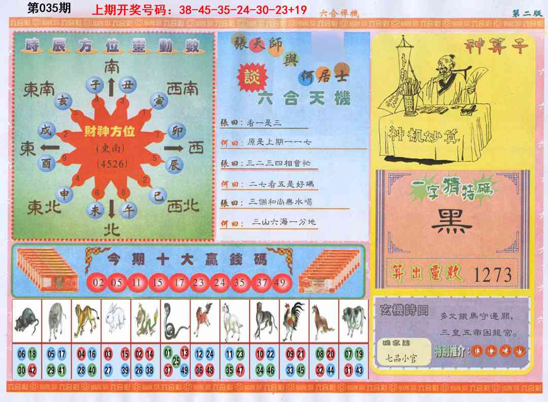 035期六合禅机B[图]