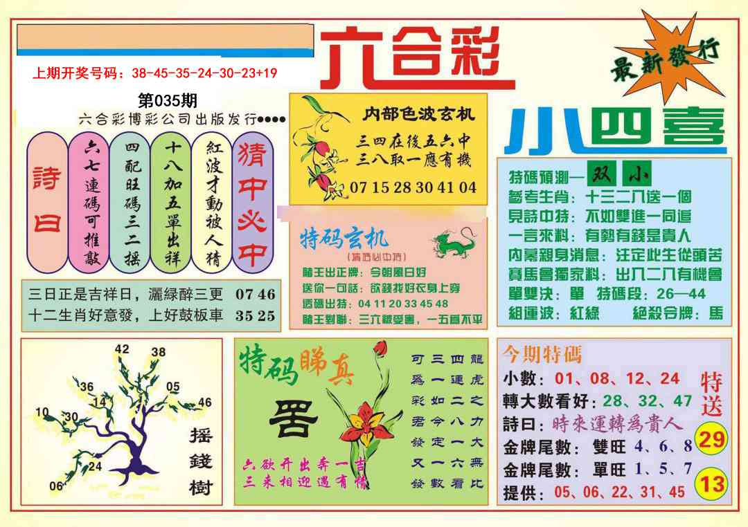 035期小四喜[图]