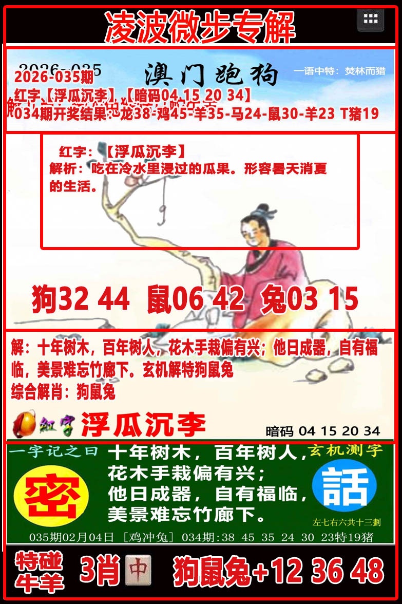 035期凌波微步[图]